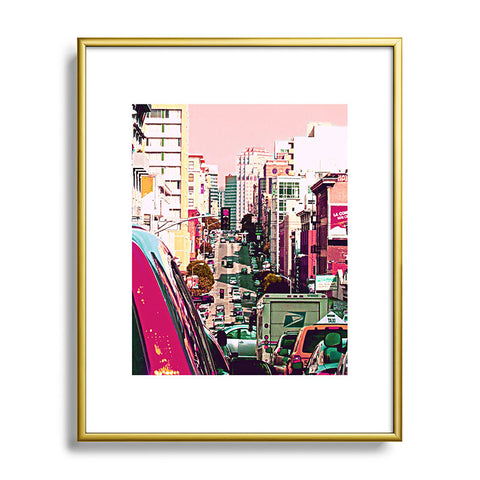 Shannon Clark Hustle And Bustle Metal Framed Art Print