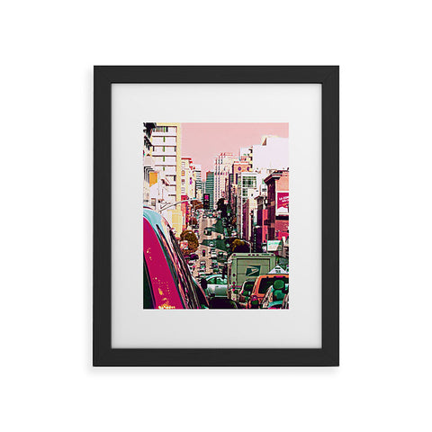 Shannon Clark Hustle And Bustle Framed Art Print
