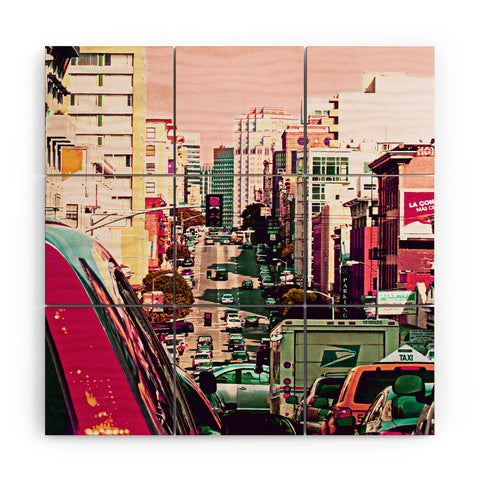 Shannon Clark Hustle And Bustle Wood Wall Mural