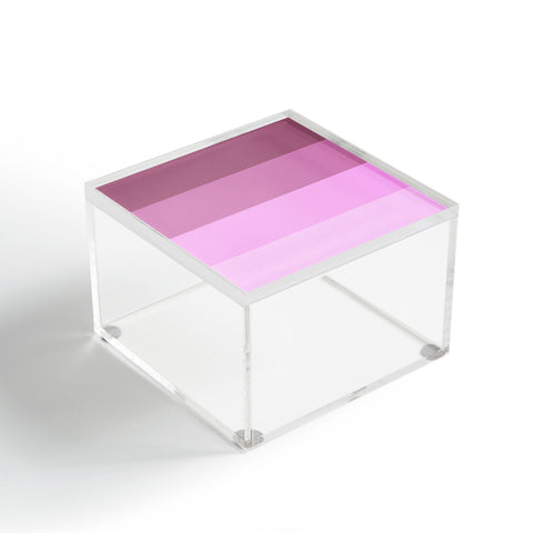 Shannon Clark Lavender Ombre Acrylic Box