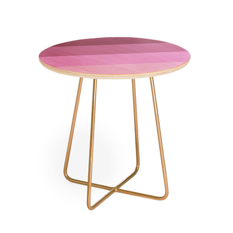 Shannon Clark Lavender Ombre Round Side Table