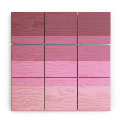 Shannon Clark Lavender Ombre Wood Wall Mural