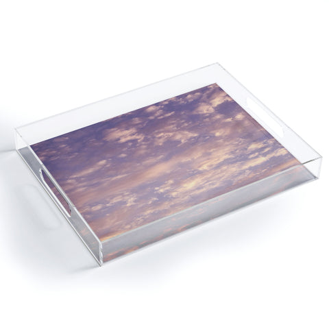 Shannon Clark Lavender Sky Acrylic Tray