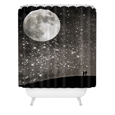 Shannon Clark Love Under The Stars Shower Curtain
