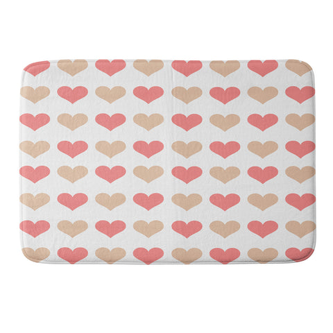 Shannon Clark Lovey Dovey Memory Foam Bath Mat