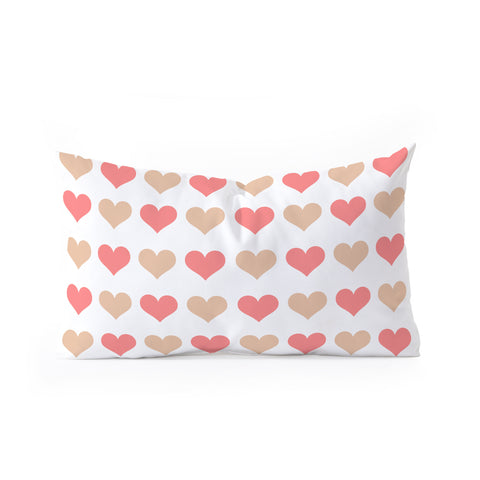Shannon Clark Lovey Dovey Oblong Throw Pillow