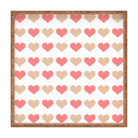 Shannon Clark Lovey Dovey Square Tray