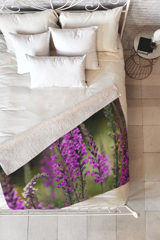 Shannon Clark March Fleece Throw Blanket