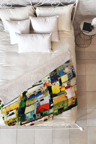 Shannon Clark Mini City Fleece Throw Blanket