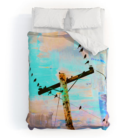 Shannon Clark Modern Birds Duvet Cover