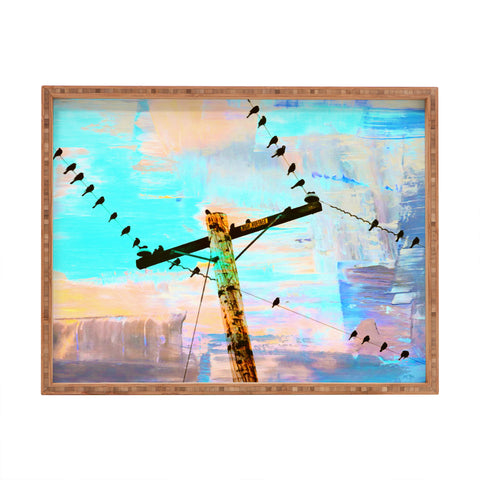 Shannon Clark Modern Birds Rectangular Tray