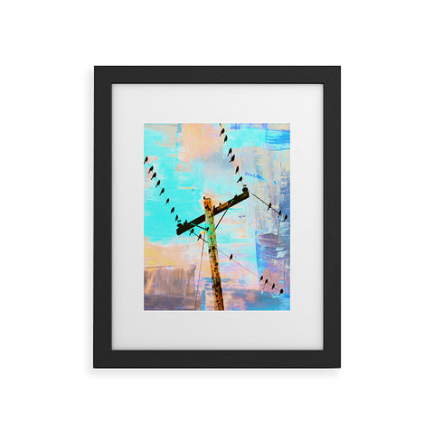 Shannon Clark Modern Birds Framed Art Print