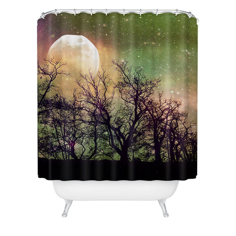Shannon Clark Moon Magic Shower Curtain