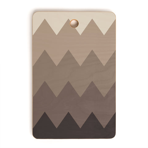Shannon Clark Mountains Cutting Board Rectangle