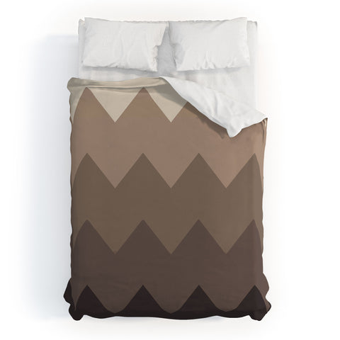 Shannon Clark Mountains Duvet Cover