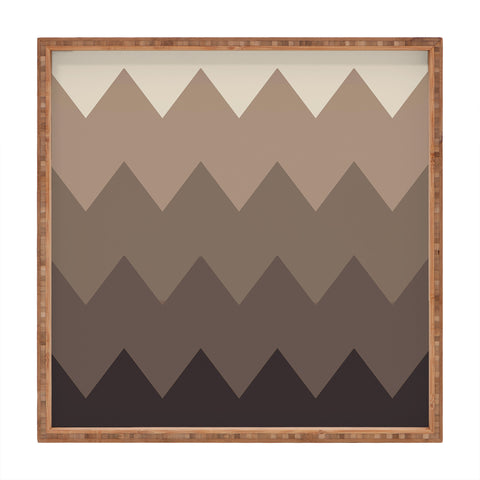 Shannon Clark Mountains Square Tray