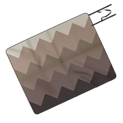 Shannon Clark Mountains Picnic Blanket