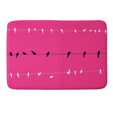 Shannon Clark Neon Nature Memory Foam Bath Mat