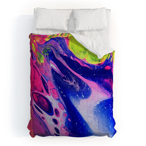 Shannon Clark Neon Rave Comforter
