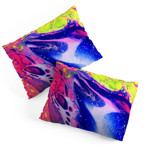 Shannon Clark Neon Rave Pillow Shams