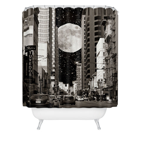 Shannon Clark Night On The Town Shower Curtain