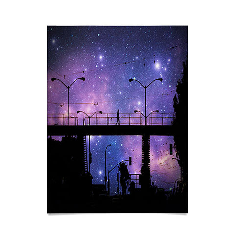 Shannon Clark Night Walk Poster