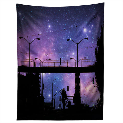 Shannon Clark Night Walk Tapestry