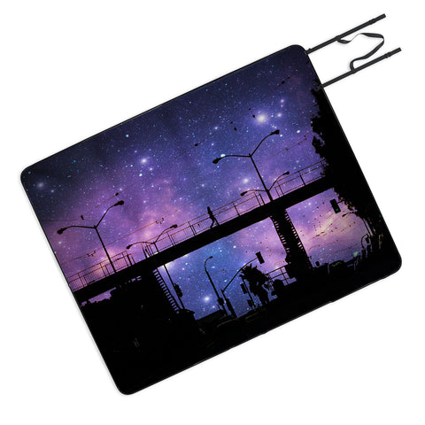 Shannon Clark Night Walk Picnic Blanket