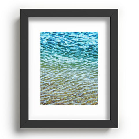 Shannon Clark Ombre Sea Recessed Framing Rectangle
