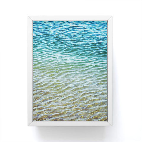 Shannon Clark Ombre Sea Framed Mini Art Print