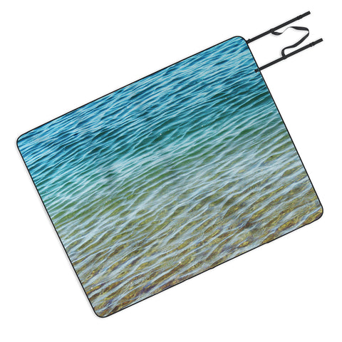 Shannon Clark Ombre Sea Picnic Blanket