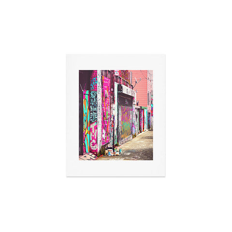 Shannon Clark Paint It Pink Art Print