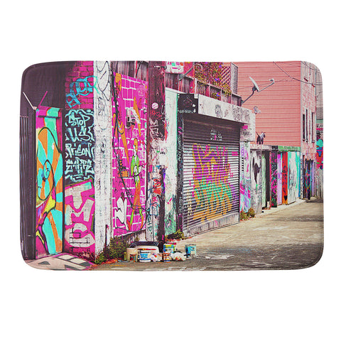 Shannon Clark Paint It Pink Memory Foam Bath Mat