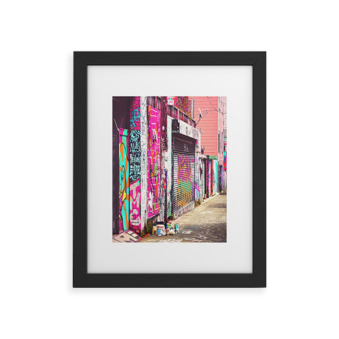 Shannon Clark Paint It Pink Framed Art Print