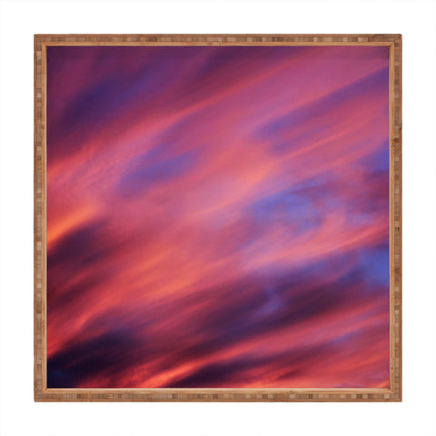 Shannon Clark Painted Sunset Square Tray
