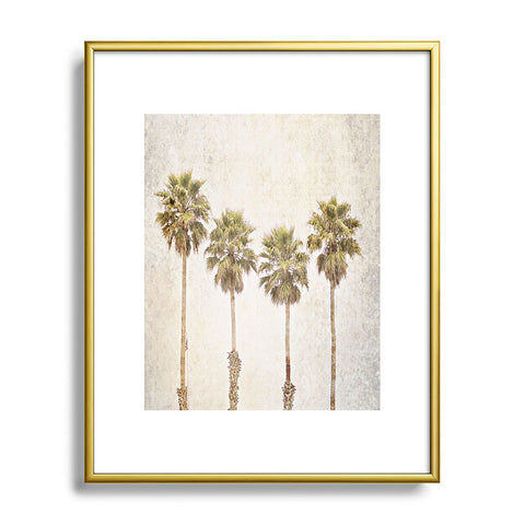 Shannon Clark Palm Paradise Metal Framed Art Print