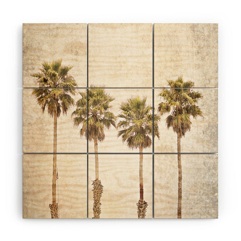 Shannon Clark Palm Paradise Wood Wall Mural