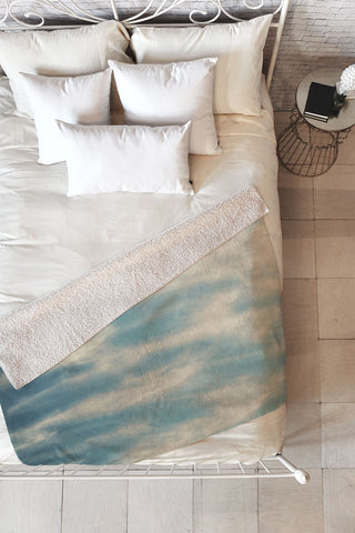 Shannon Clark Peaceful Skies Fleece Throw Blanket