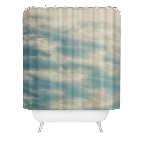Shannon Clark Peaceful Skies Shower Curtain