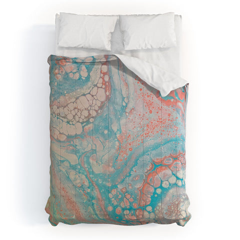 Shannon Clark Peach Mint Melt Comforter