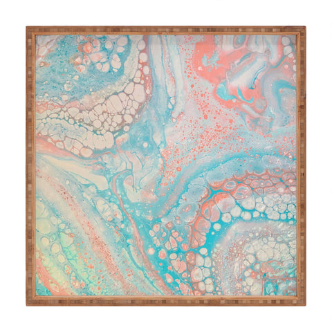 Shannon Clark Peach Mint Melt Square Tray