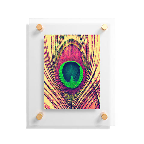 Shannon Clark Peacock 2 Floating Acrylic Print