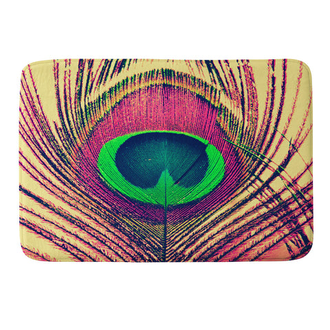 Shannon Clark Peacock 2 Memory Foam Bath Mat
