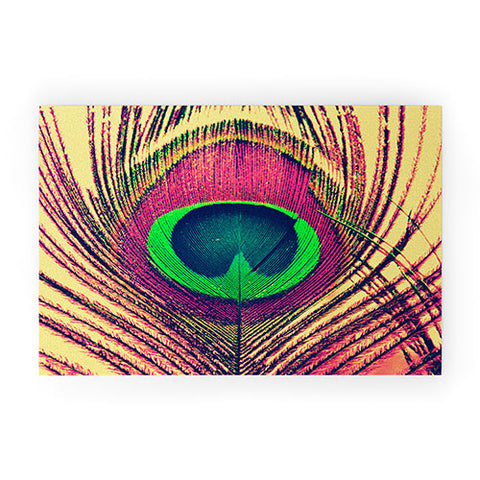 Shannon Clark Peacock 2 Welcome Mat