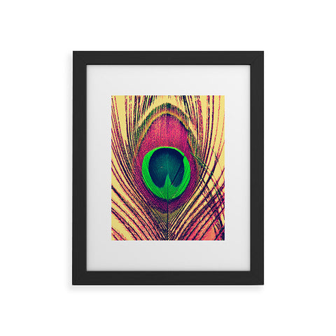 Shannon Clark Peacock 2 Framed Art Print