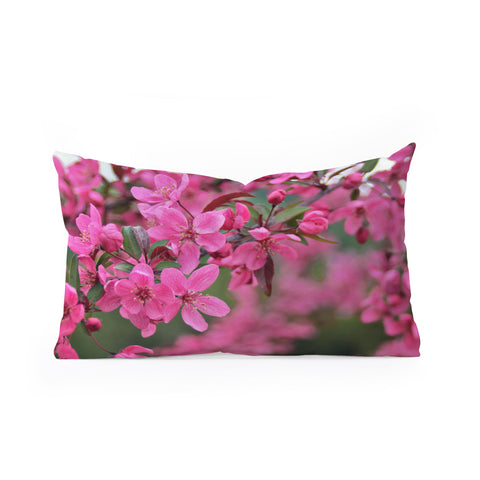 Shannon Clark Pink Perfection Oblong Throw Pillow