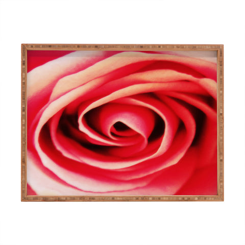 Shannon Clark Pink Rose 2 Rectangular Tray