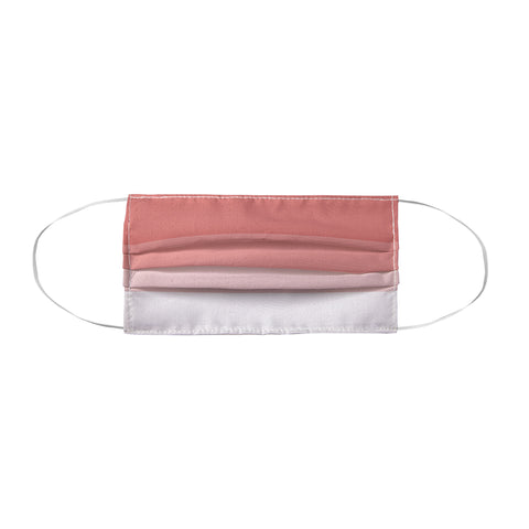 Shannon Clark Pink Stripe Ombre Face Mask