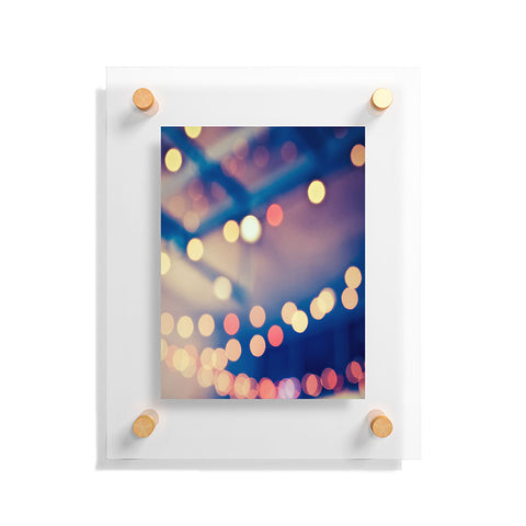 Shannon Clark Pretty Lights Floating Acrylic Print