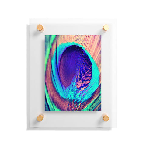 Shannon Clark Pretty Peacock Floating Acrylic Print